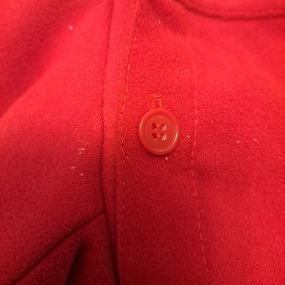 Boy Meets Girl Red Hooded Jacket  Size L - Picture 7 of 9